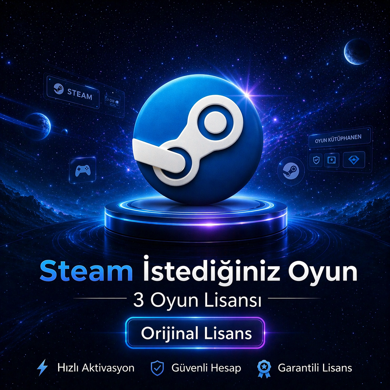 Steam 3’lü Oyun Paketi – Favori 3 AAA Oyunun Tek Pakette!