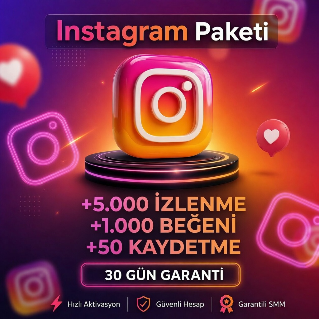 Instagram Başlangıç Seti – Profilini Hareketlendir!