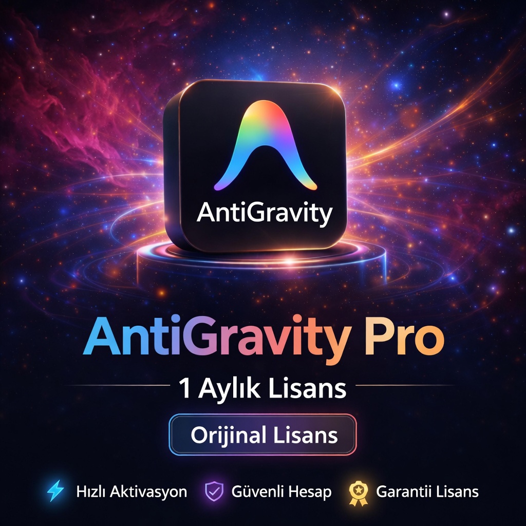 AntiGravity Pro 1 Aylık Orijinal Lisans
