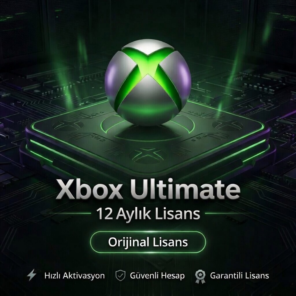 Xbox Game Pass Ultimate 12 Aylık – Yüzlerce Oyun-%50 İndirim